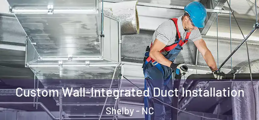  Custom Wall-Integrated Duct Installation Shelby - NC